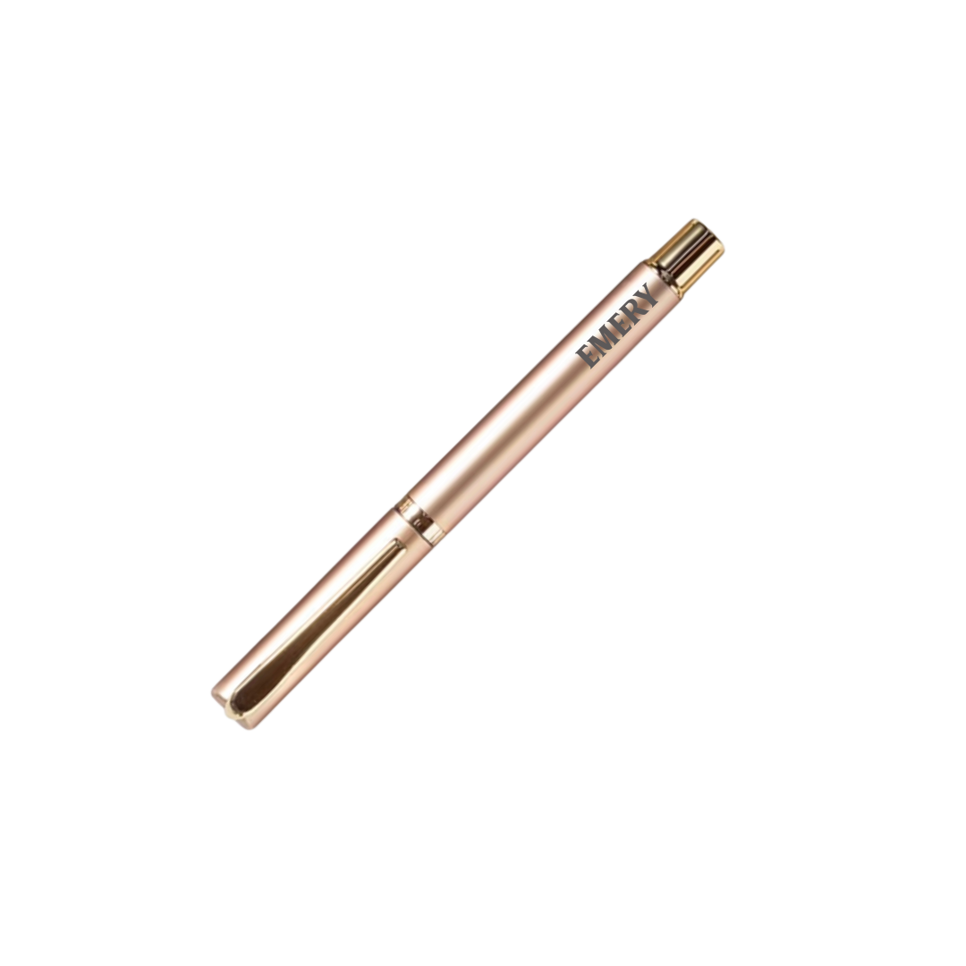 Personalised Custom Engraved Metallic Finish Ink Gel Pen