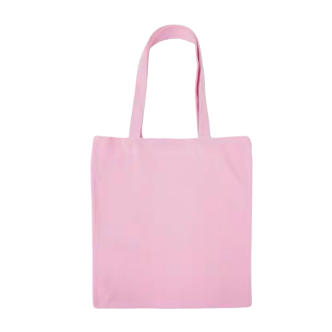 Personalised Custom Cotton Canvas Soft Shopping Shoulder Tote Bag