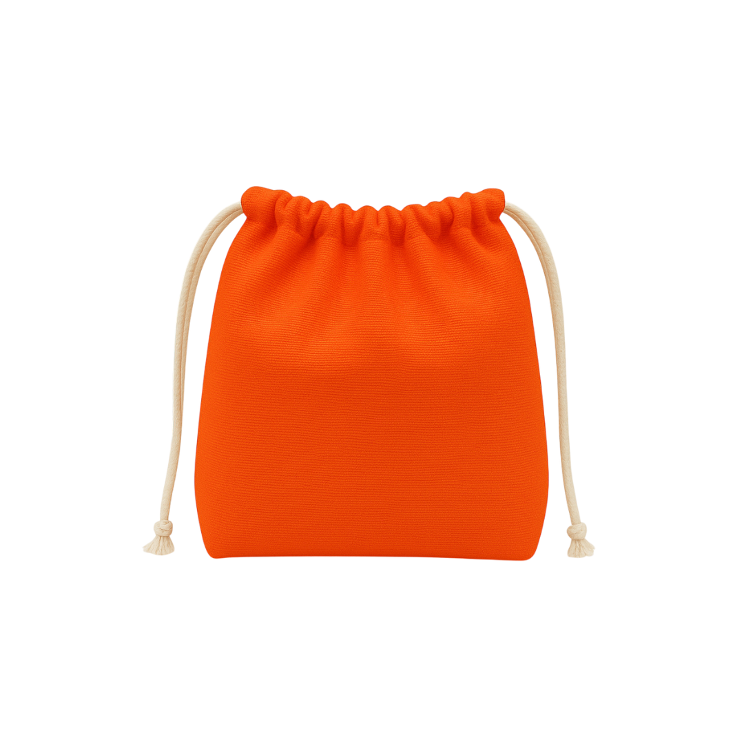 Cotton Canvas Drawstring Pouch