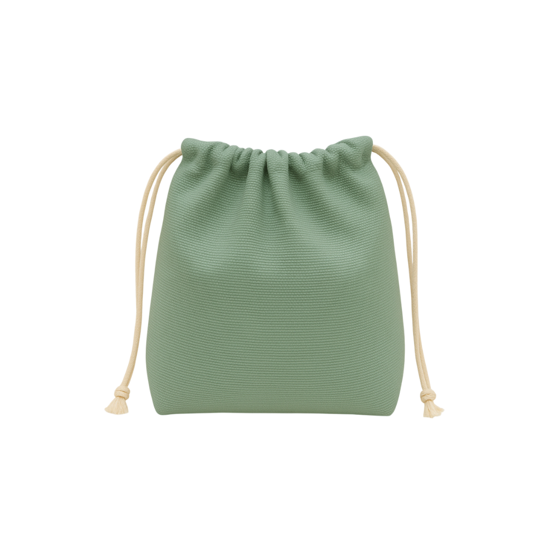 Cotton Canvas Drawstring Pouch