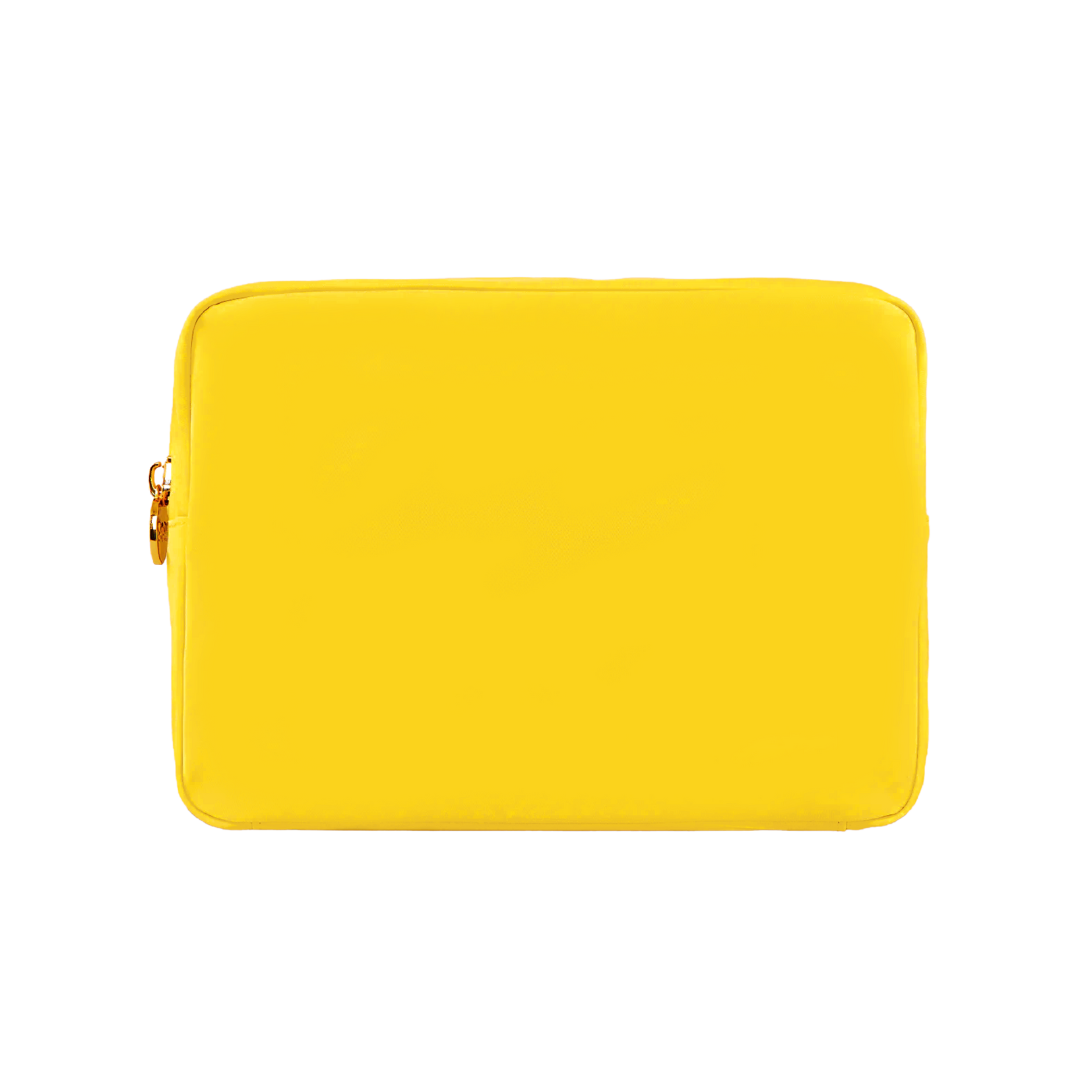 Personalised Nylon Padded Zipper Pouch Large Size