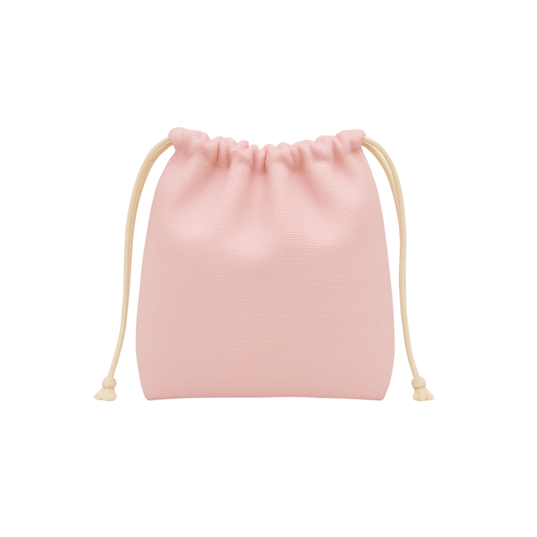 Cotton Canvas Drawstring Pouch
