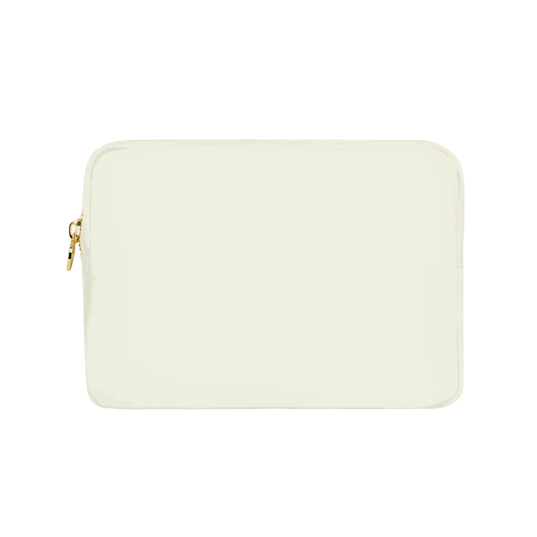 Personalised Nylon Padded Zipper Pouch Large Size