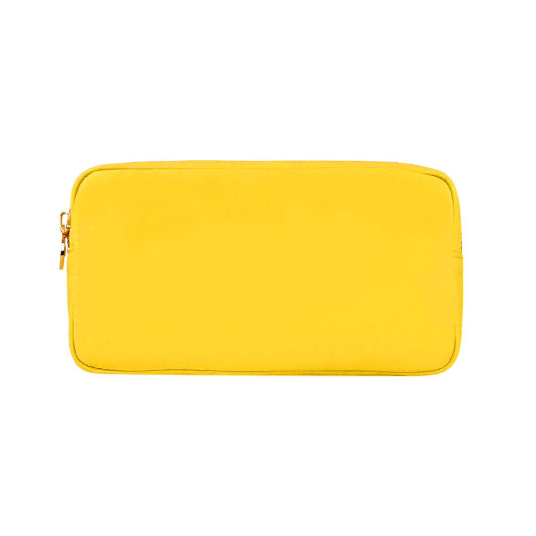 Personalised Nylon Padded Zipper Pouch Medium Size