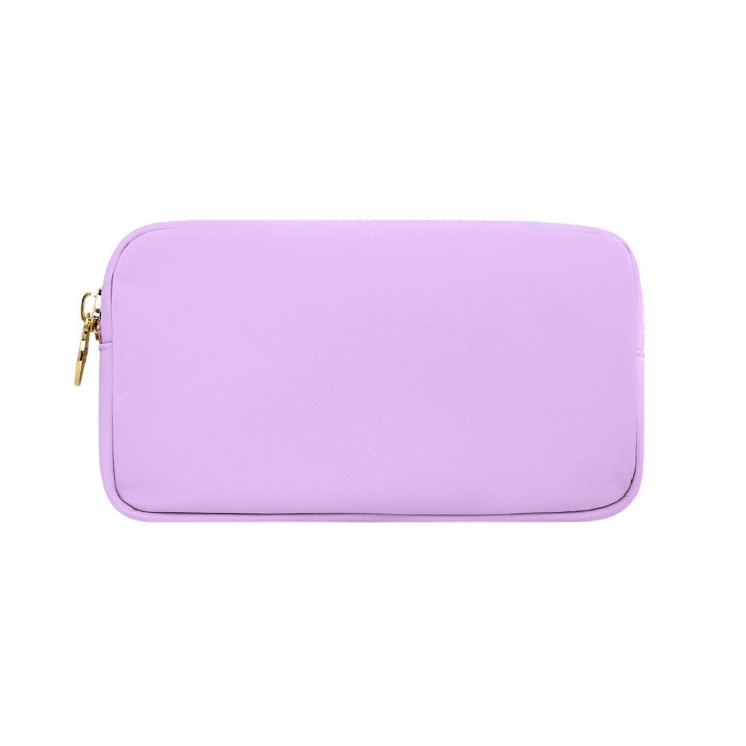 Personalised Nylon Padded Zipper Pouch Medium Size