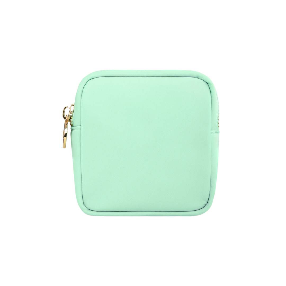 Personalised Nylon Padded Zipper Pouch Small Size