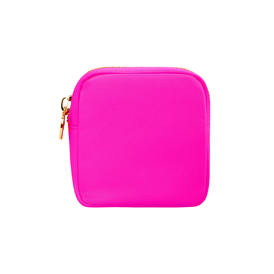 Personalised Nylon Padded Zipper Pouch Small Size