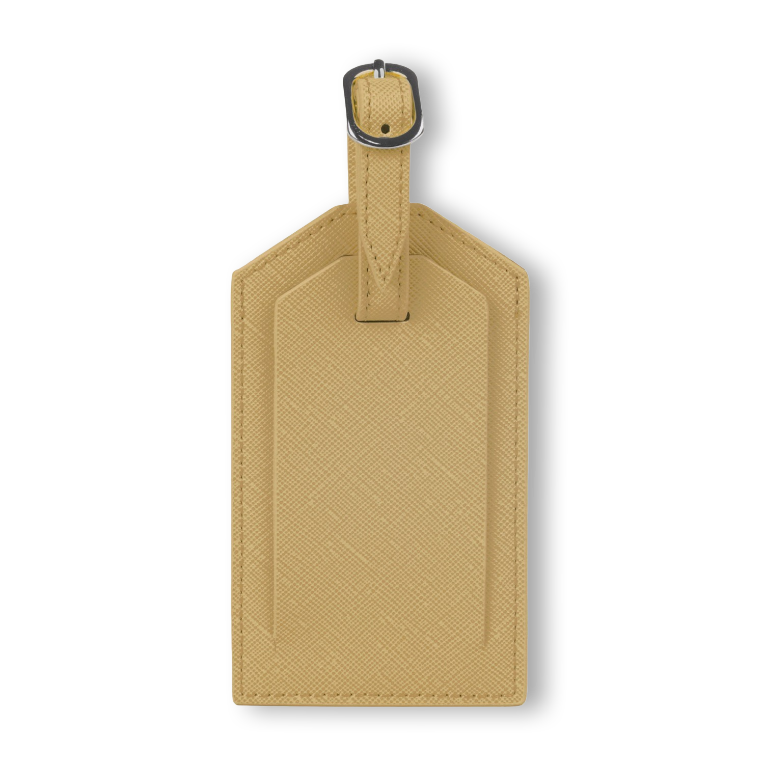 Personalised Custom Saffiano Leather Luggage Tag