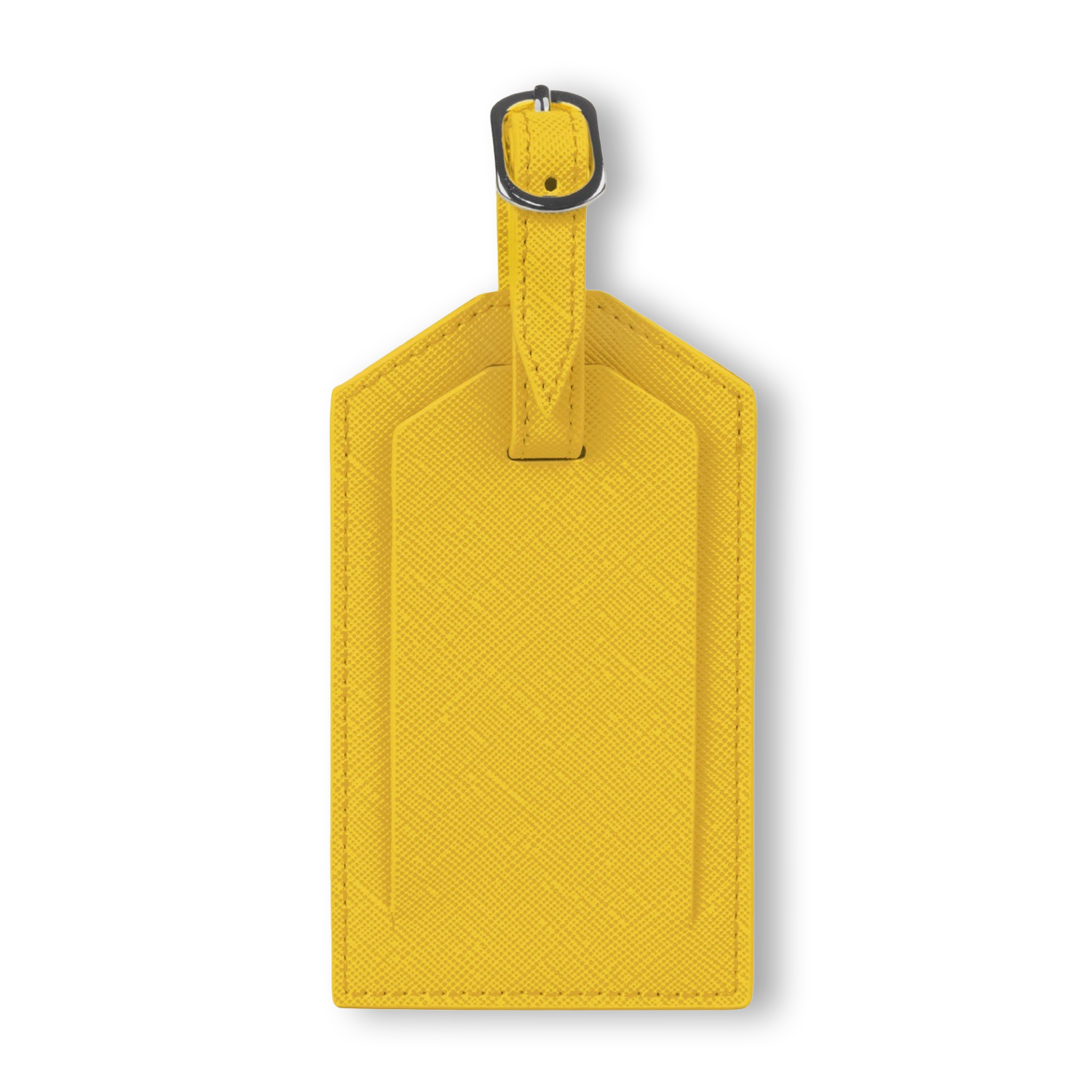Personalised Custom Saffiano Leather Luggage Tag