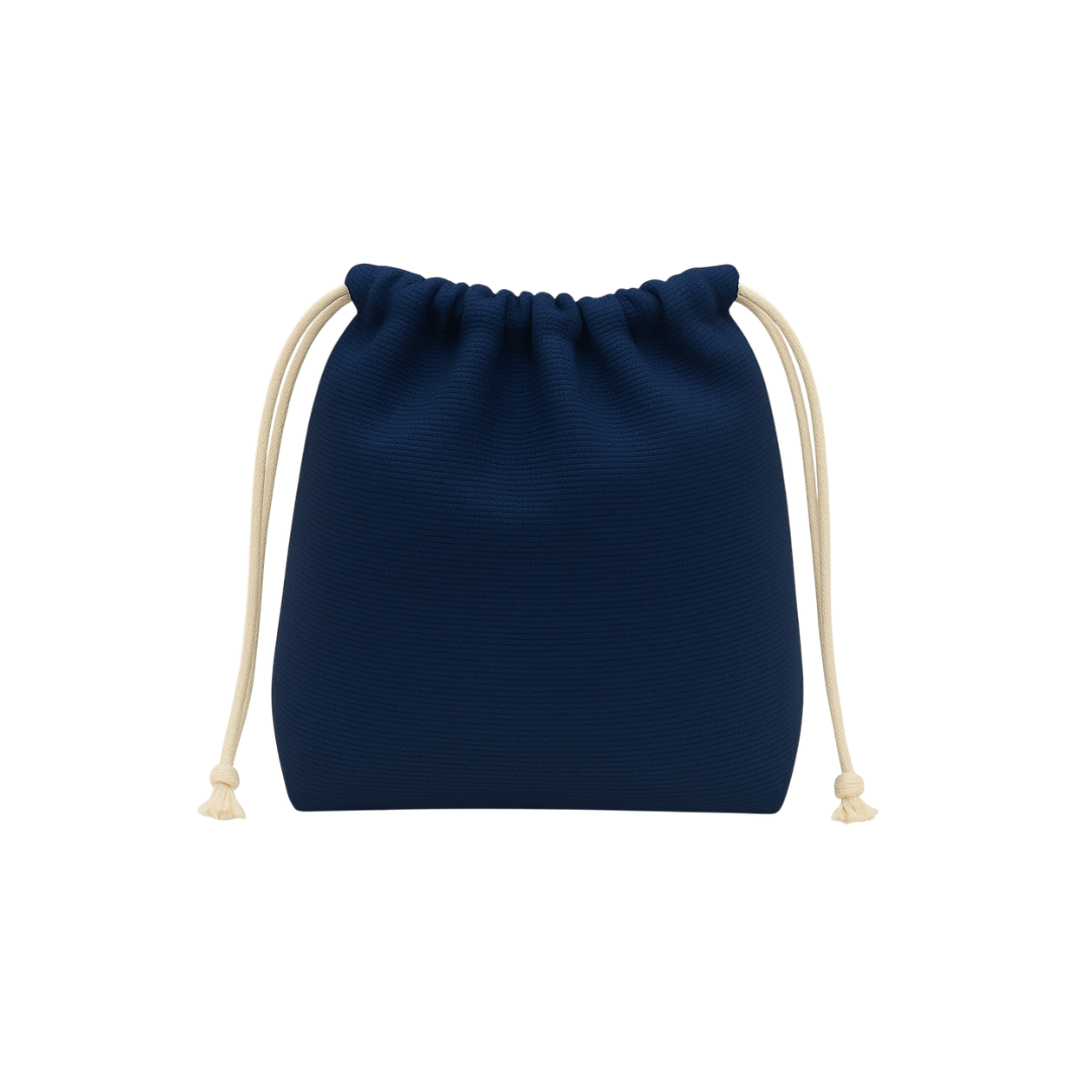 Cotton Canvas Drawstring Pouch