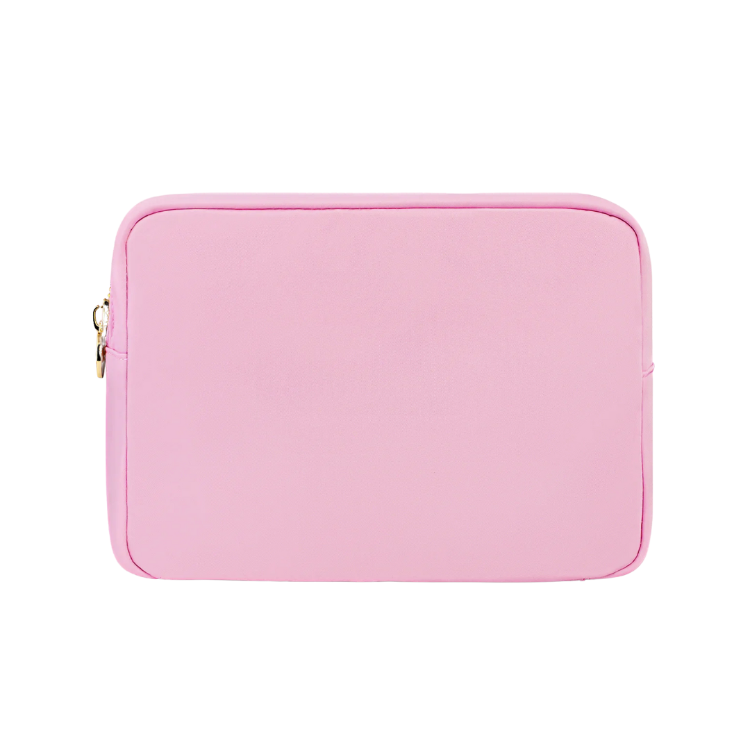 Personalised Nylon Padded Zipper Pouch Large Size