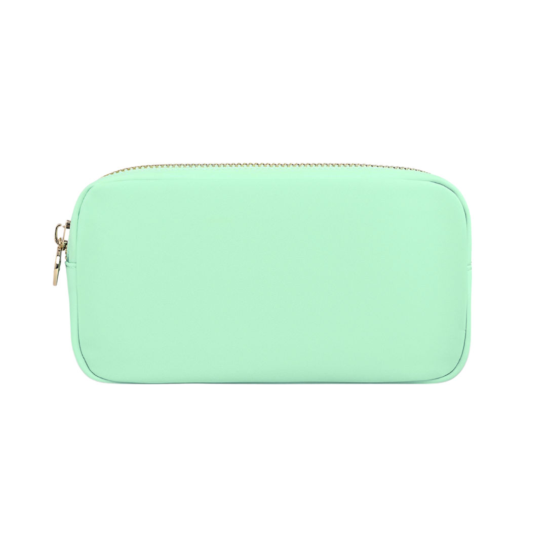 Personalised Nylon Padded Zipper Pouch Medium Size