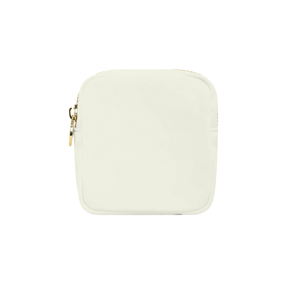 Personalised Nylon Padded Zipper Pouch Small Size