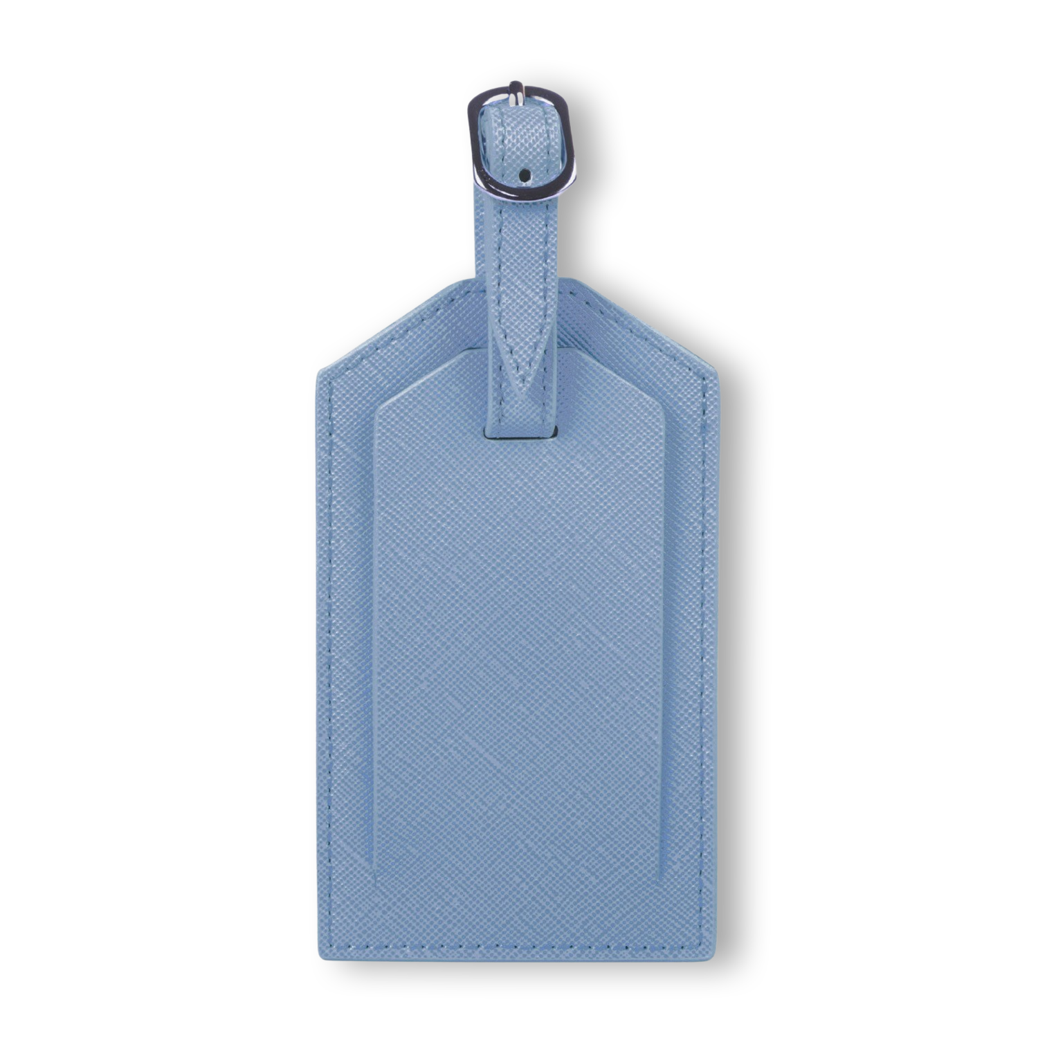 Personalised Custom Saffiano Leather Luggage Tag