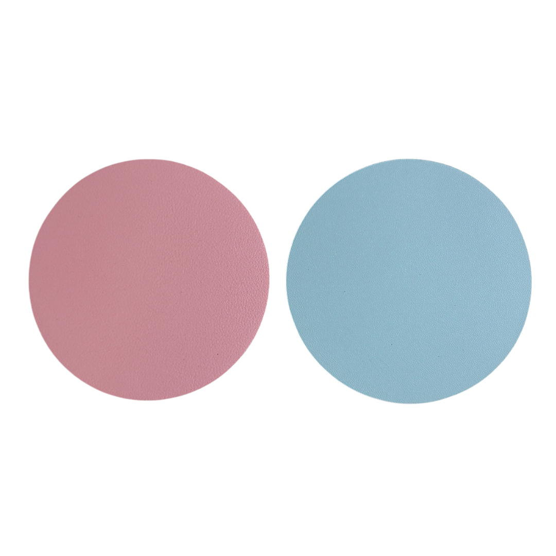 Reversible Dual Side Soft Leather Coaster